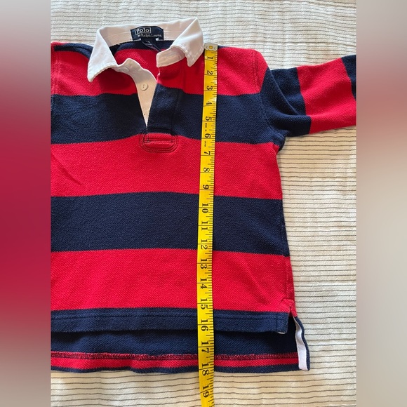 Polo Ralph Lauren Rugby Shirt - Boys sz 5 - Picture 11 of 13